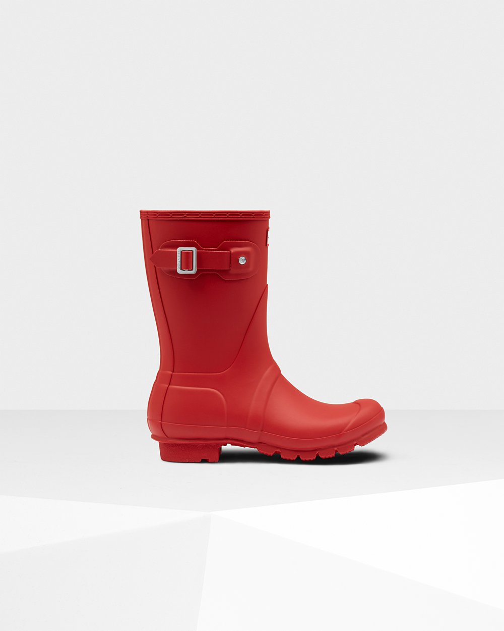 Hunter Mujer Original - Botas de Lluvia Rojas - 124-XBCNWY